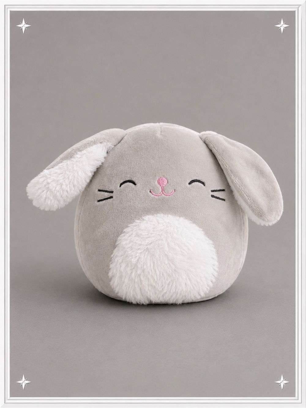🐰 Squishmallows Gray Bunny Plush